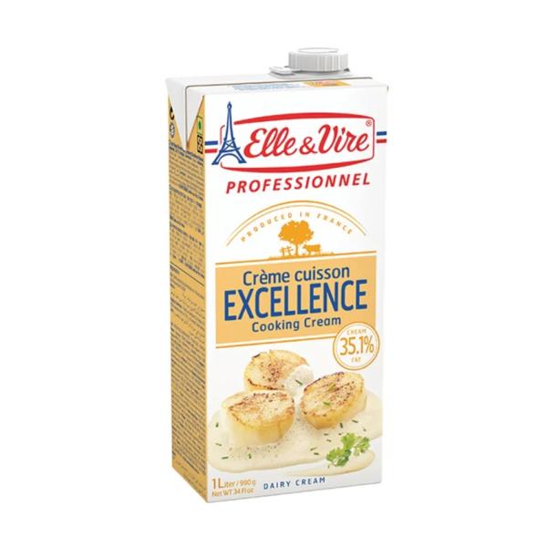 Elle & Vire UHT Cream Speciale Cooking 35.1% Fat - 1 Liter