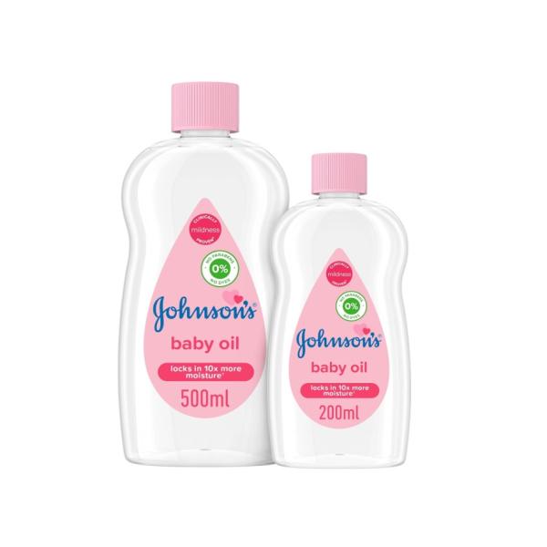 Johnson's Baby Oil - 500 ml + 200 ml