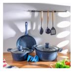 Royalford 12-piece Chef Pride Die-Cast Aluminum Cookware Set, RF12488