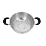 Royalford 28.5 cm Stainless Steel Micro-Perforated Colander, RF5405