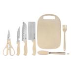 Royalford 6-Piece Kitchen Tools Set with Cutting Board, RF12471