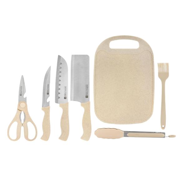 Royalford 6-Piece Kitchen Tools Set with Cutting Board, RF12471