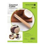 Royalford Coconut Cutter with Wooden Handle, Coconut Driller, RF11118