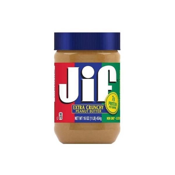 Jif Crunchy Peanut Butter - 16 oz