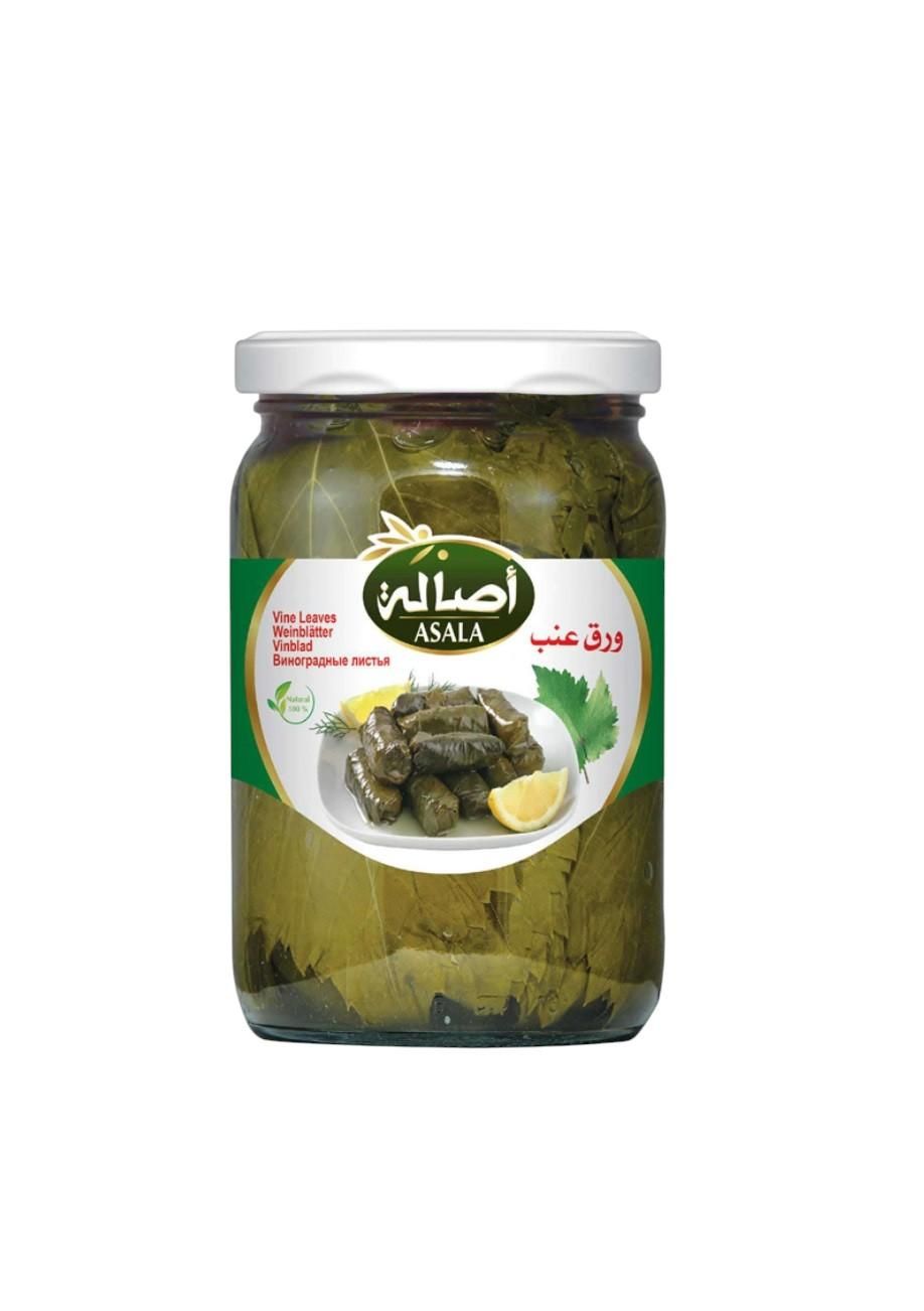 Asala Grape (Vine) Leaves, Glass Bottle - 600g
