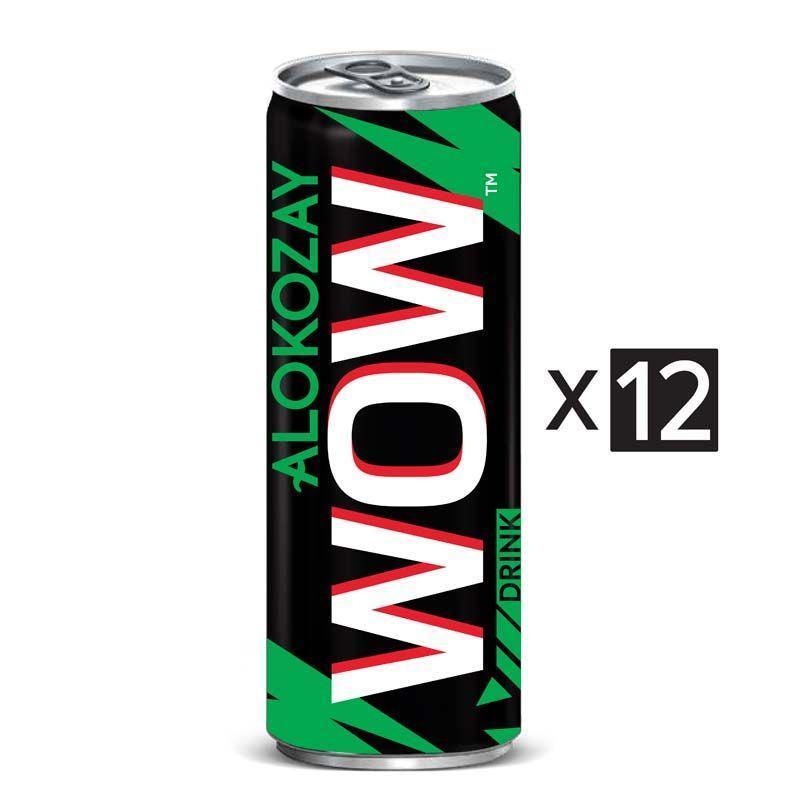 Alokozay WOW Regular Drink - 250 ml x 12