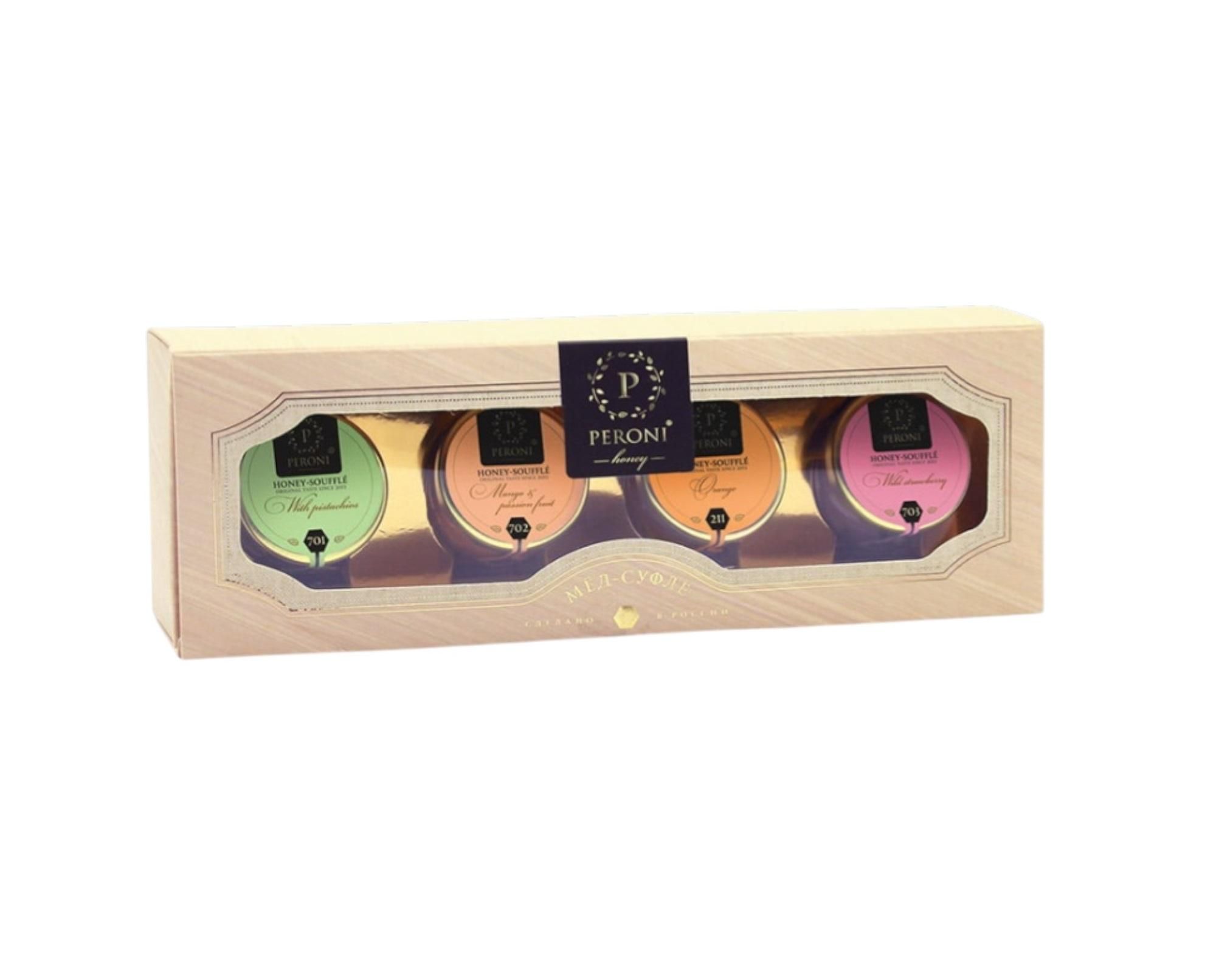 Peroni Honey-Souffle Compliment Series Gift Set, Card Board Packaging - 30g x 4