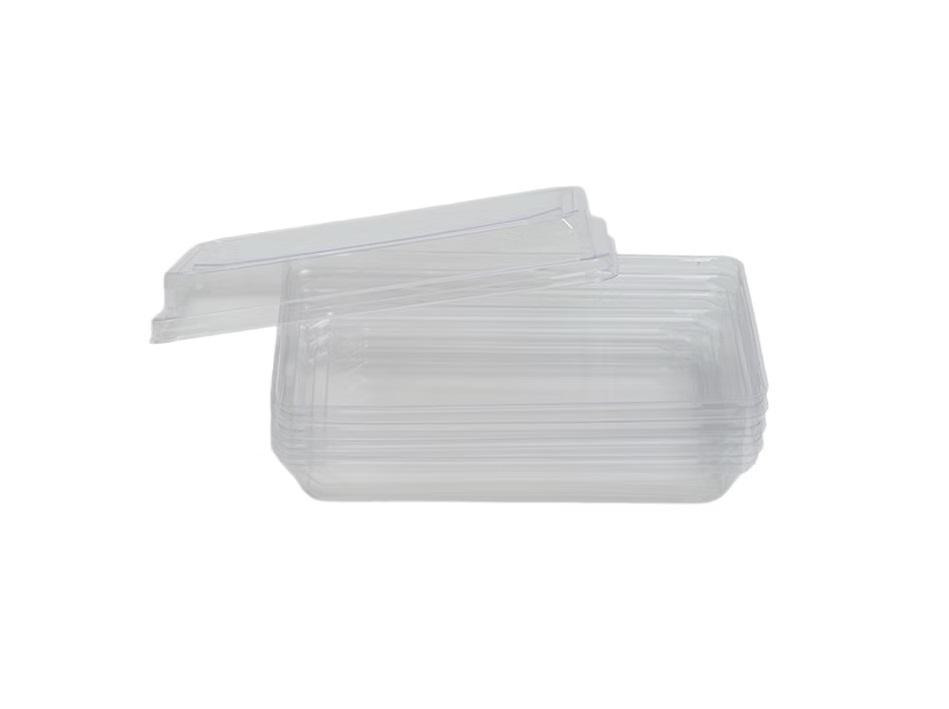 Falcon Anti-Fog Sushi Tray PET Lid , SS-15 - 50 pcs x 10