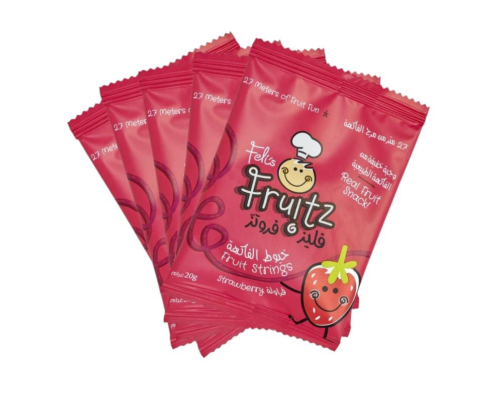 Feli's Fruitz Strawberry Fruit Strings - 20g x 5
