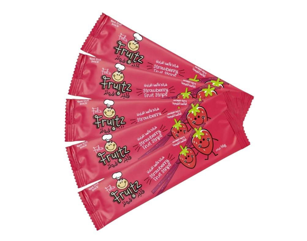 Feli's Fruitz Strawberry Fruit Strips - 16g x 5