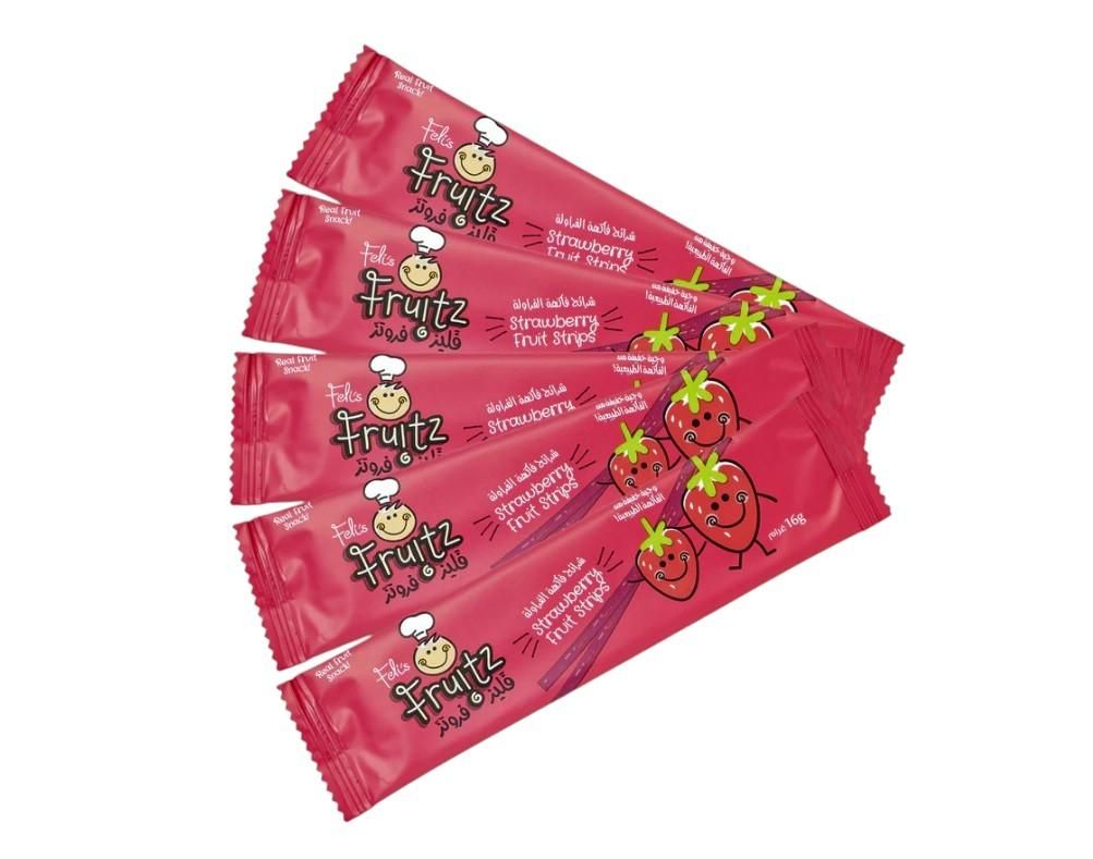 Feli's Fruitz Strawberry Fruit Strips - 16g x 5