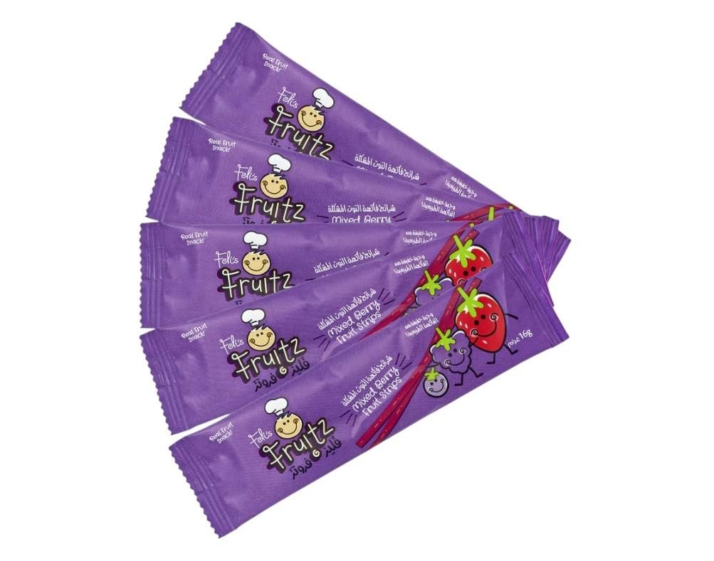 Feli's Fruitz Mixed Berry Fruit Strips - 16g x 5