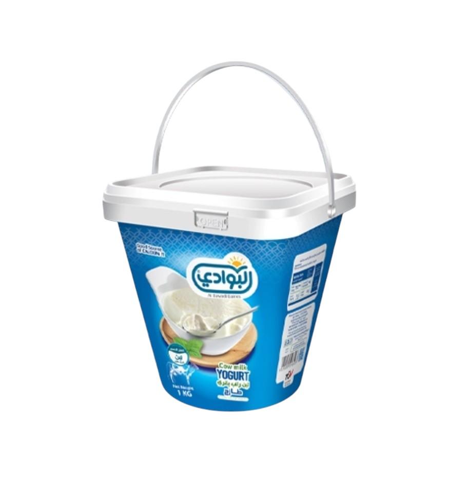 Al Bawadi Yogurt Cow Milk - 1 kg