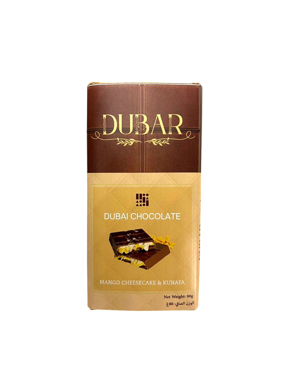 Dubar Dubai Chocolate, Mango Cheesecake & Kunafa - 80g