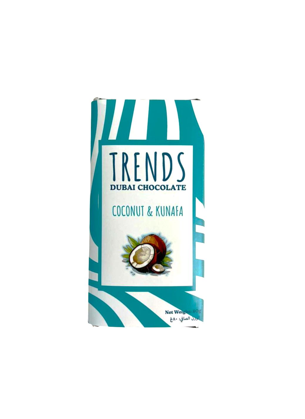 Trends Dubai Chocolate, Coconut & Kunafa - 80g