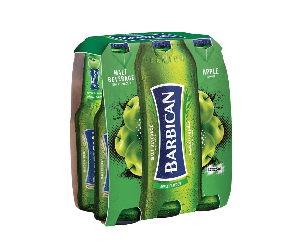Barbican Apple Non-Alcoholic Malt Beverage - 330 ml x 6
