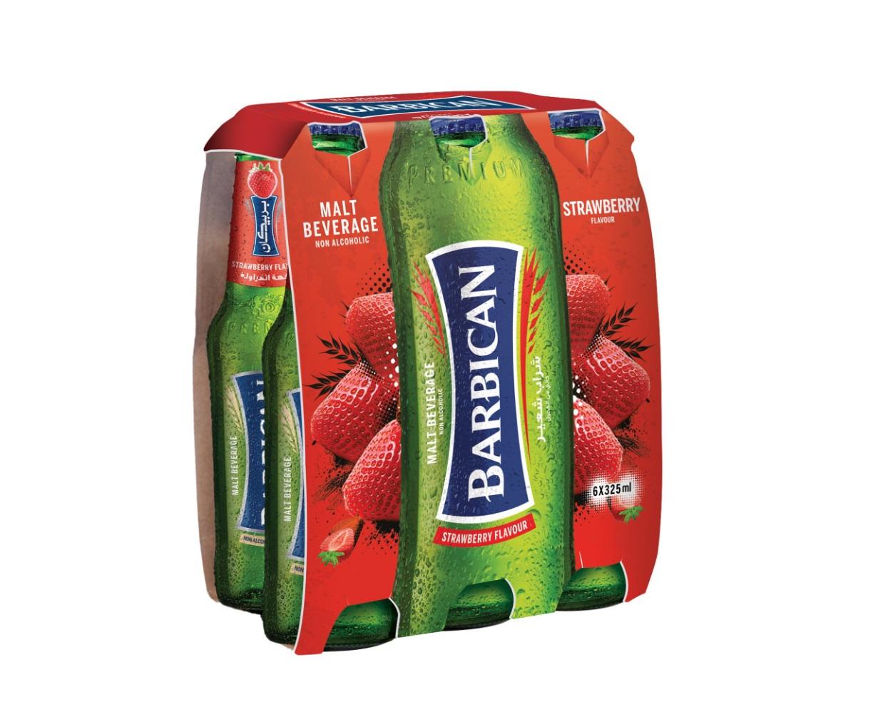 Barbican Strawberry Non-Alcoholic Malt Beverage - 325 ml x 6