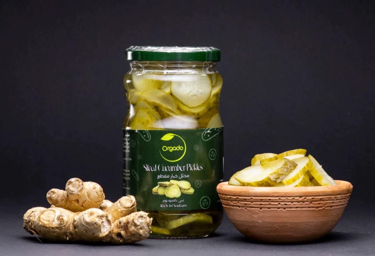 Orgado Sliced Cucumber Pickles - 370g