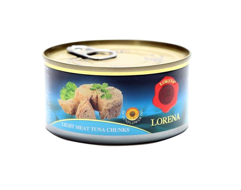 Lorena Light Meat Tuna Chunk in Sunflower Oil - 185g