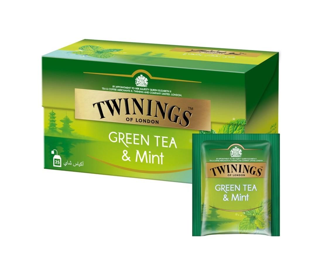 Twinings Green Tea & Mint - 25 Bags