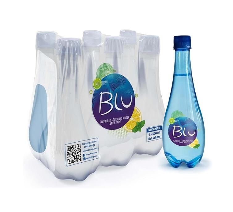 Blu Pineapple Sparkling Water - 500 ml x 6