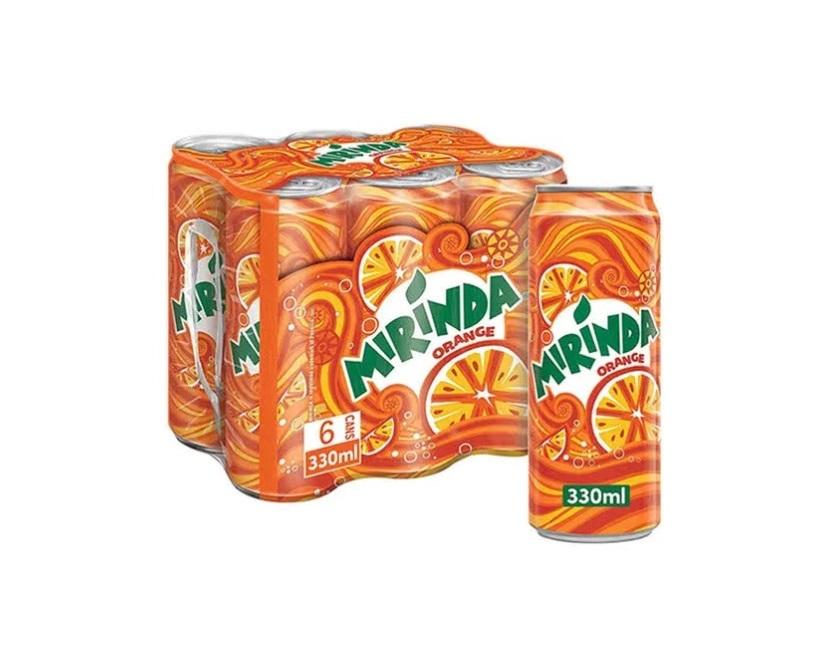 Mirinda Orange, Can - 330 ml x 6