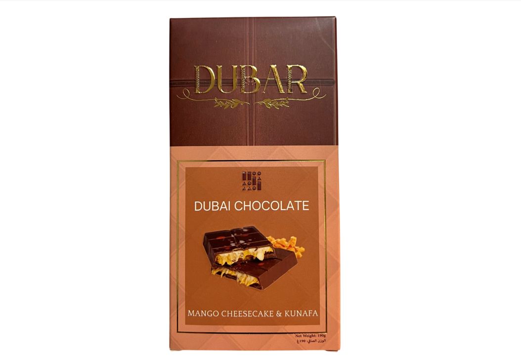 Dubar Dubai Chocolate, Mango Cheesecake & Kunafa - 190g
