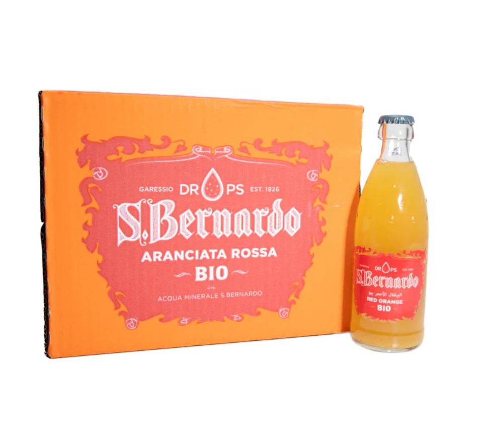 San Bernardo Red Orange Drink - 260 ml x 12