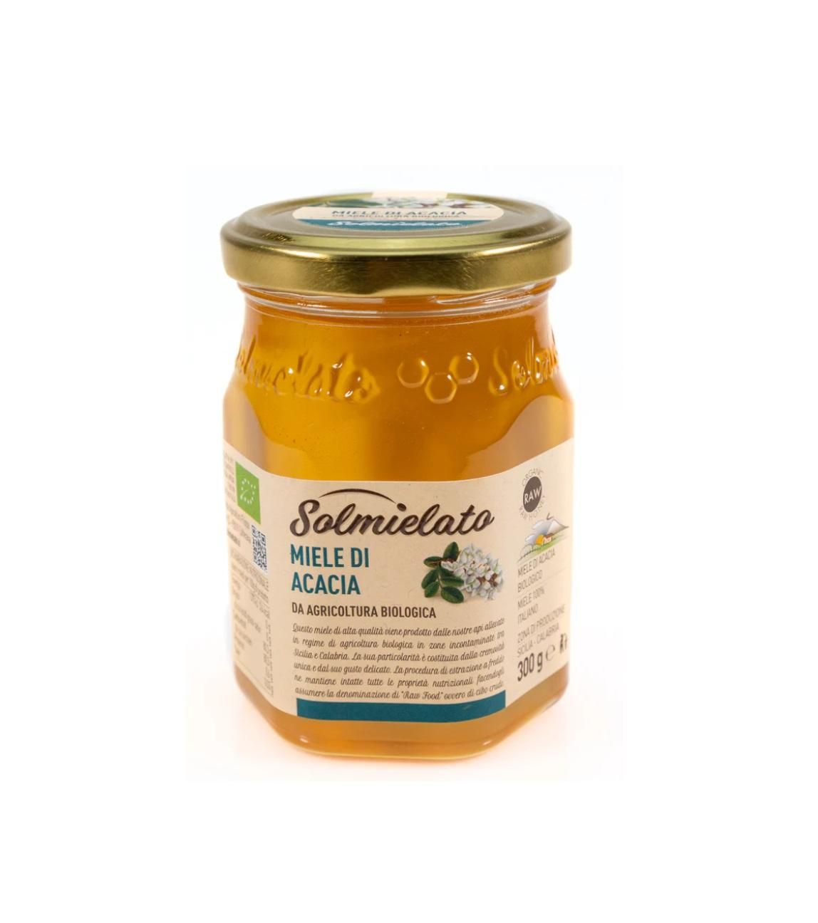 Solmielato Organic Acacia Flower Honey - 300g