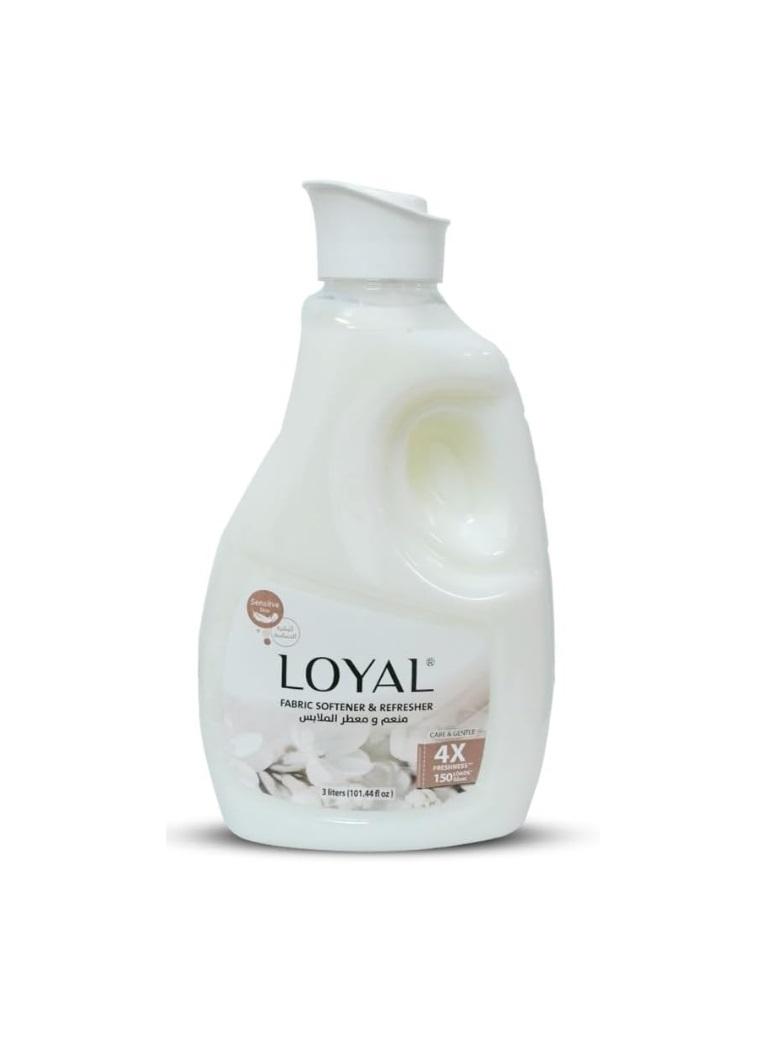 Loyal Fabric Softener, Gentle and Care - 3000 ml