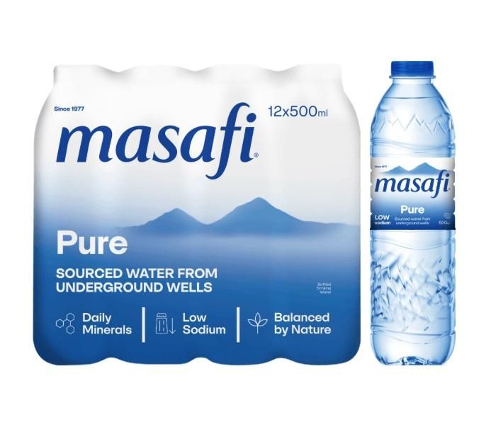 Masafi Pure Water - 500 ml x 12