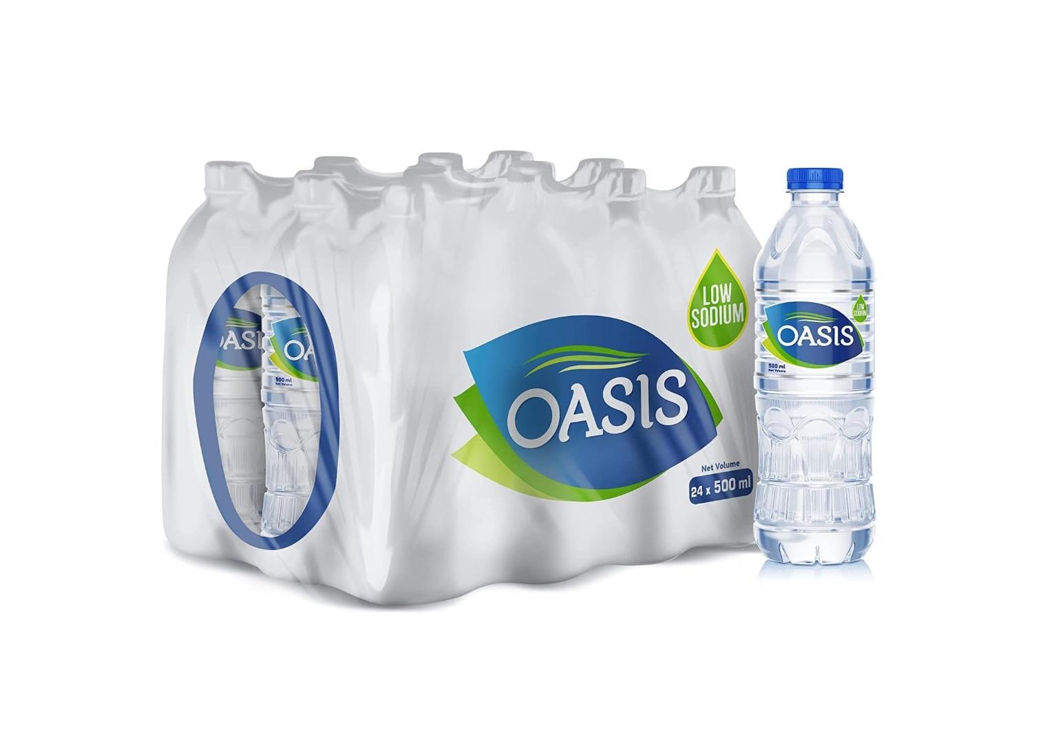 Oasis Low Sodium Drinking Water - 500 ml x 12