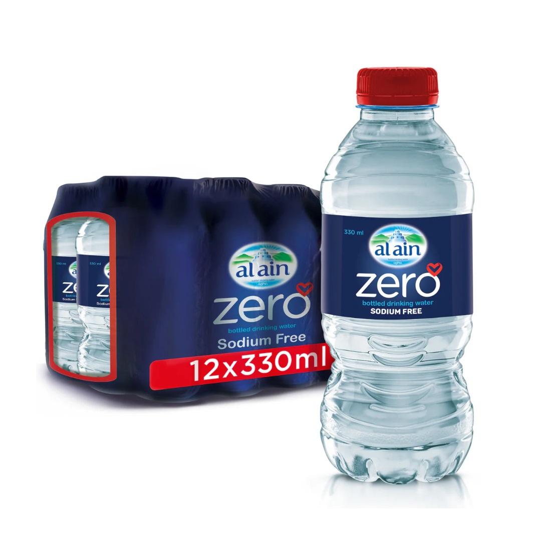 Al Ain Water, Zero Sodium - 330 ml x 24