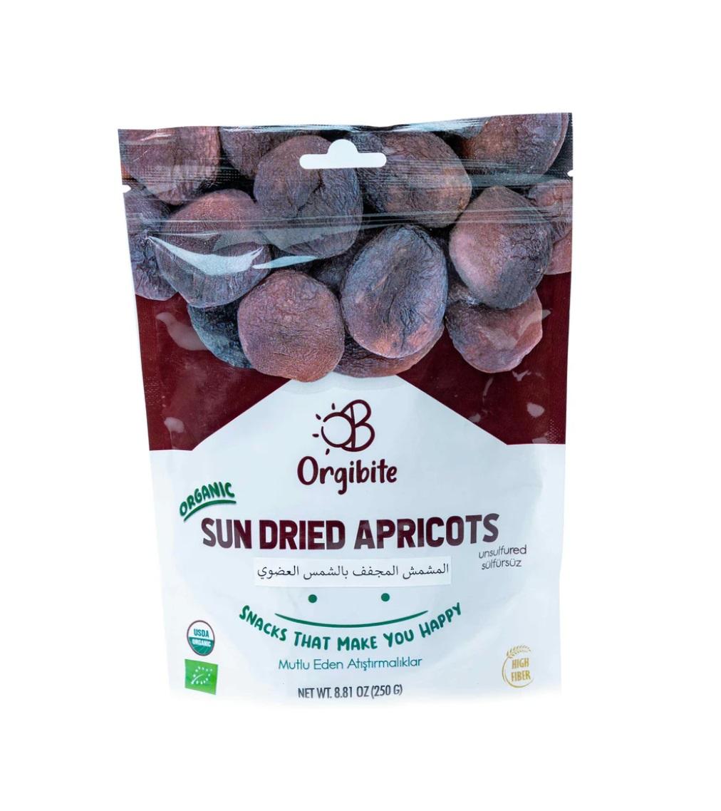 Orgibite Organic Sun Dried Apricot - 250g