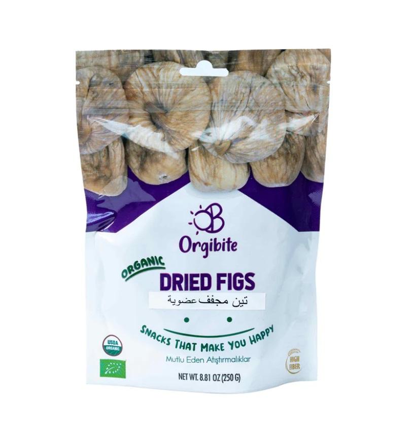 Orgibite Organic Dried Figs - 250g