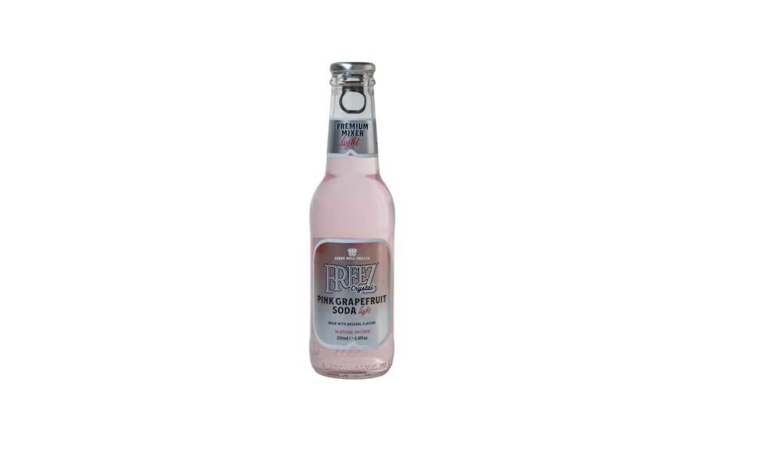 Freez Crystal Pink Grapefruit Soda Light - 200 ml