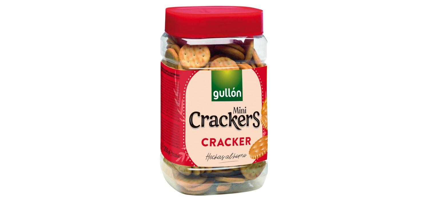 Gullon Mini Crackers Round Shape - 350g