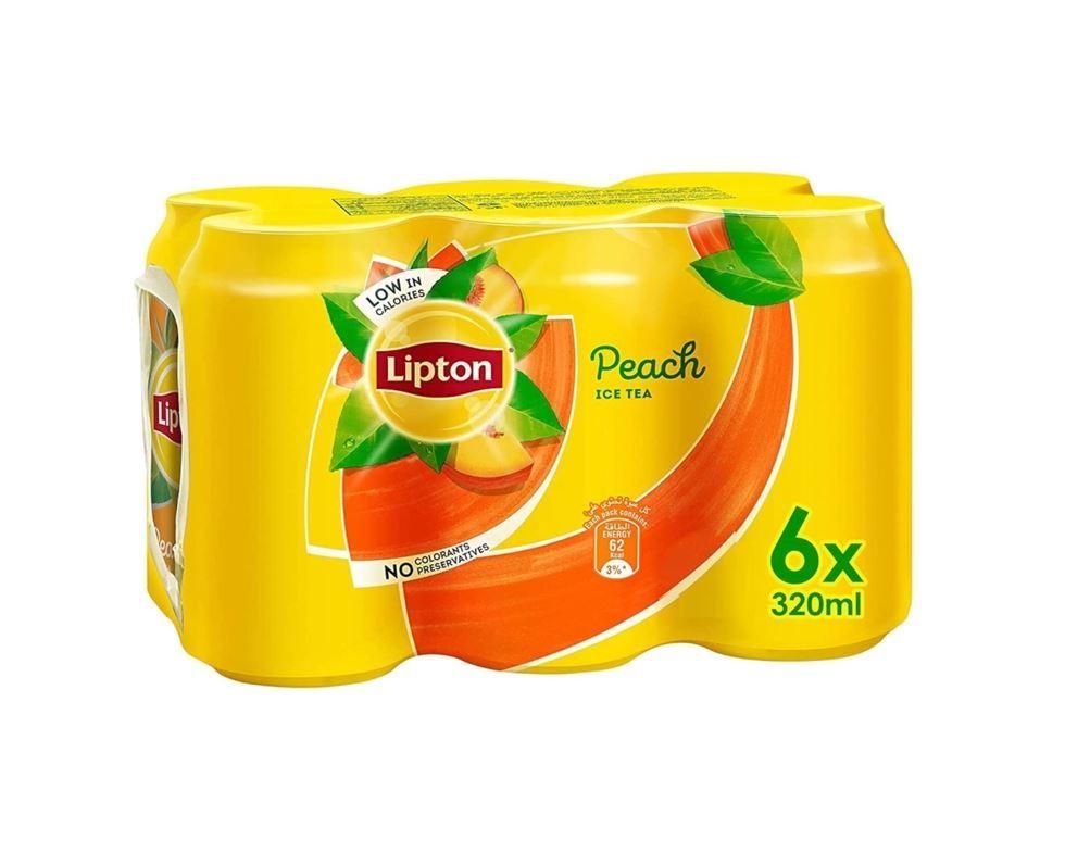 Lipton Iced Tea Peach, Can - 320 ml