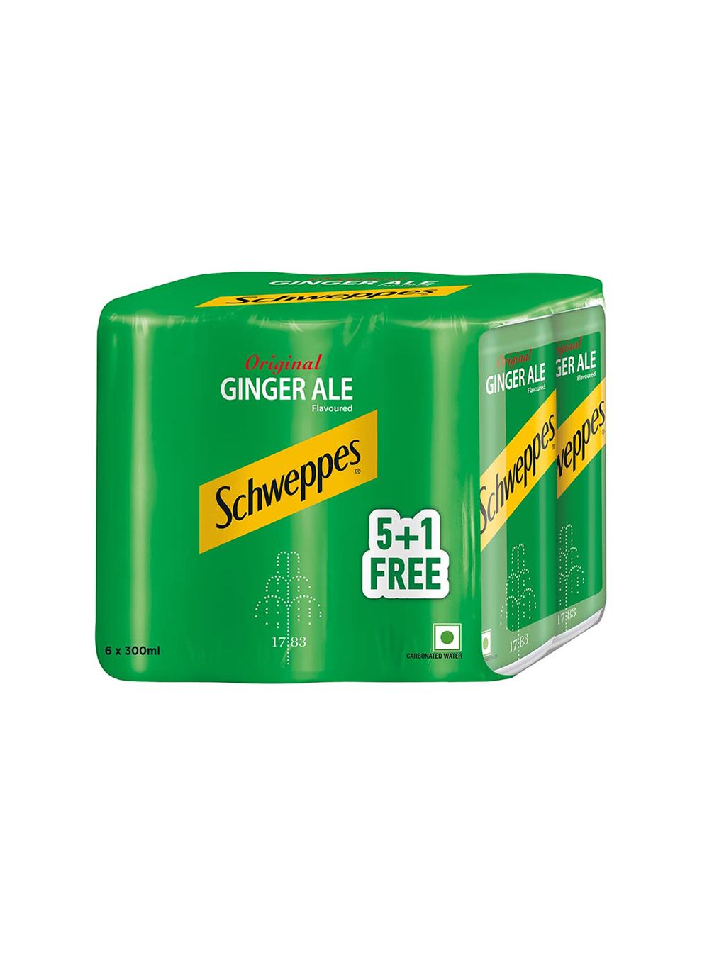 Schweppes Ginger Ale, Can - 300 ml