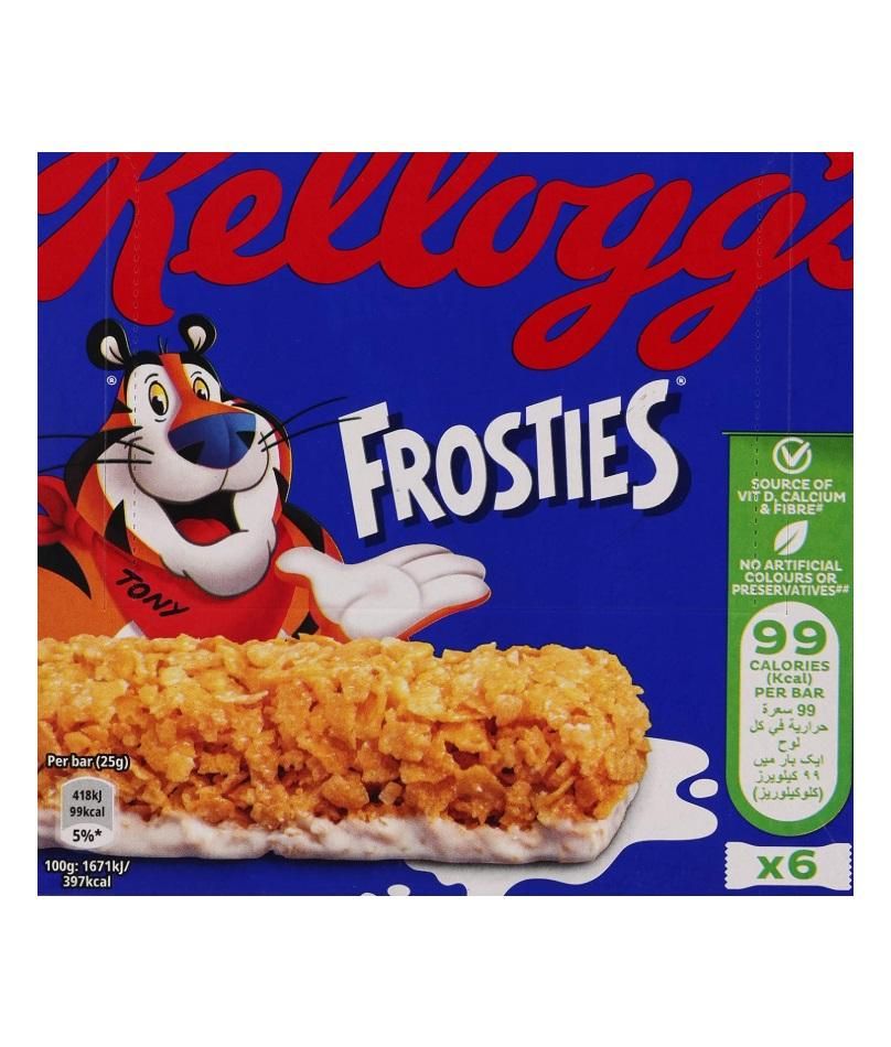 Kellogg's Frosties Cereal Bar CMB - 25g x 6