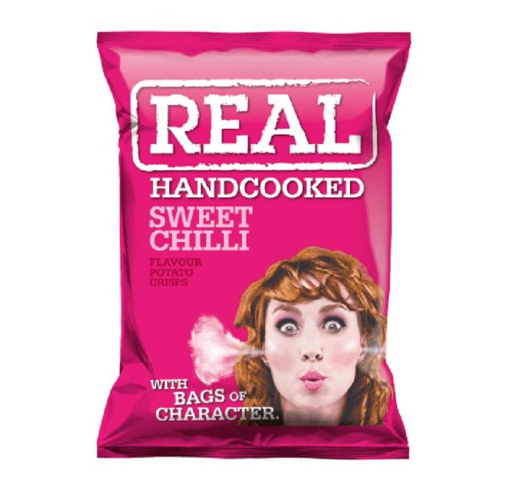 Real Crisps Sweet Chilli - 150g