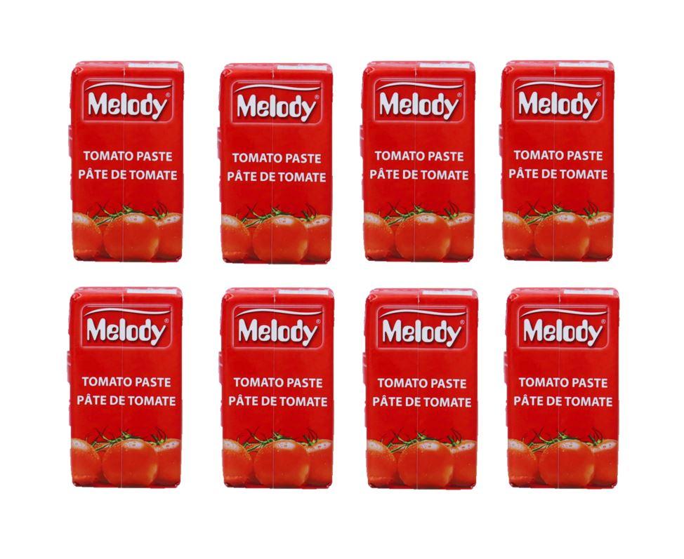 Melody Tomato Paste 22/24, Tetra Pack - 135g