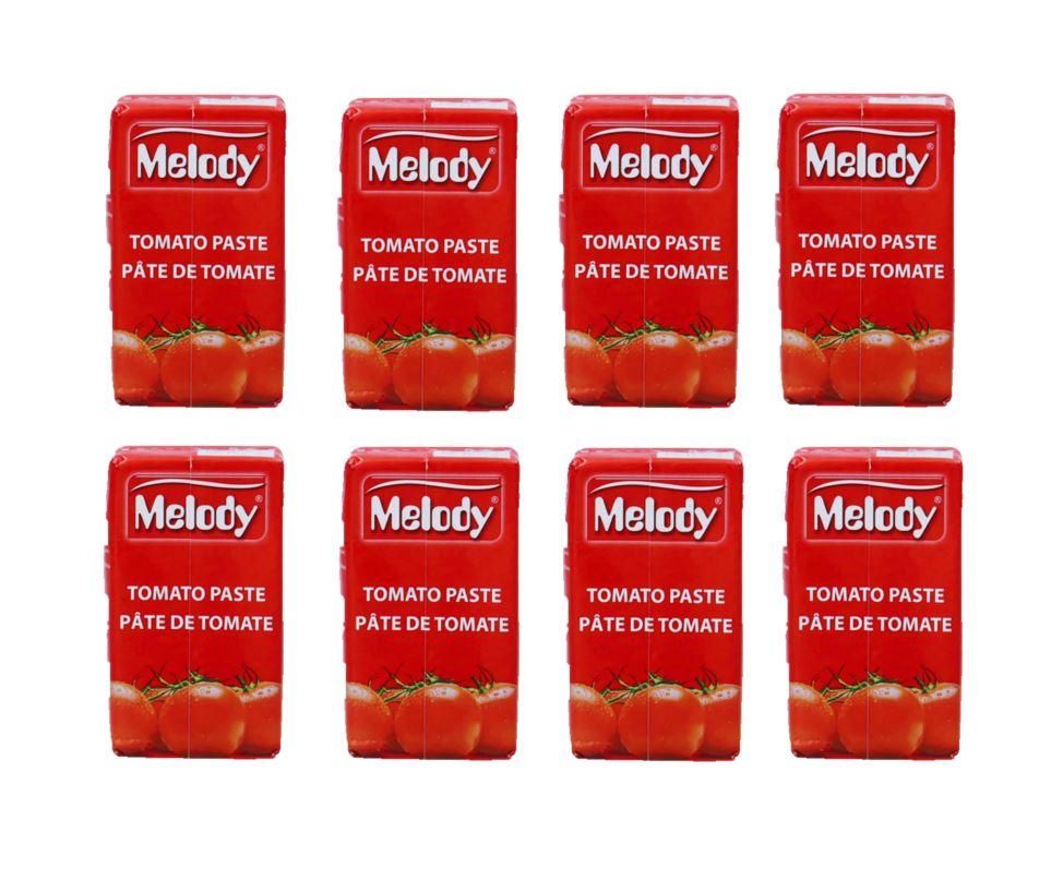 Melody Tomato Paste 22/24, Tetra Pack - 135g
