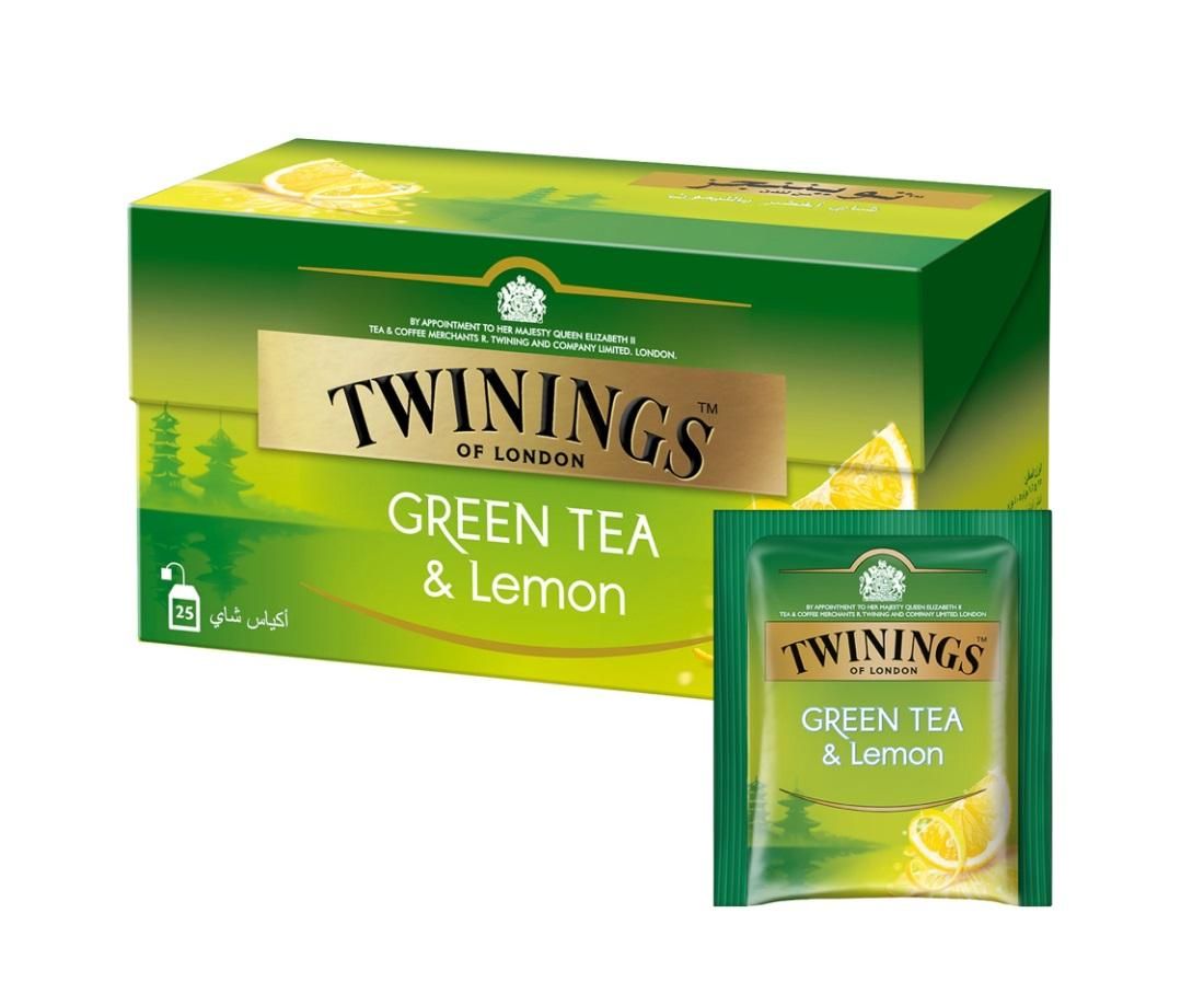 Twinings Green Tea and Lemon - 25 Bags