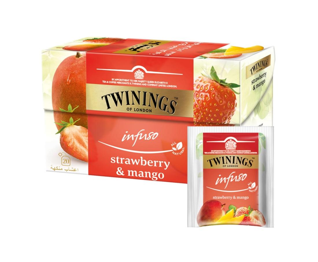 Twinings Strawberry & Mango Tea - 20 Bags