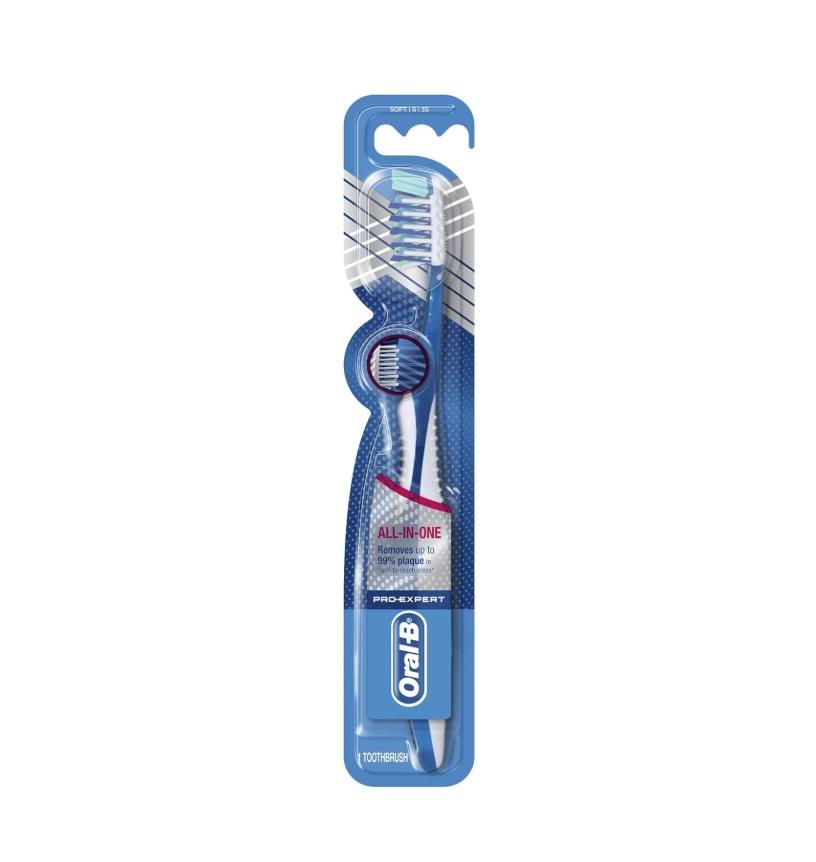 Oral-B Pro-Expert Cross Action All In One Soft Manual Toothbrush