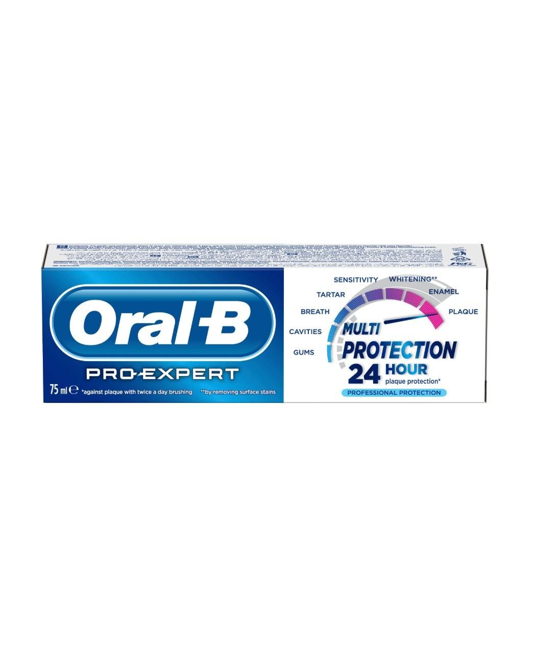 Oral-B Pro-Expert Professional Protection Toothpaste, Fresh Mint Flavor - 75 ml