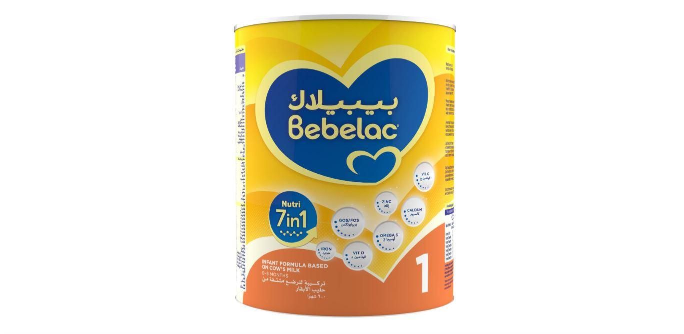 Bebelac Nutri 7in1 Infant Milk Formula from Birth to 6 months - 800g