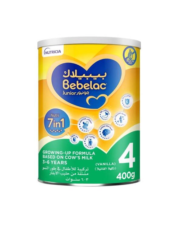 Bebelac Junior Nutri 7in1 Growing Up Formula from 3 to 6 years - 400g