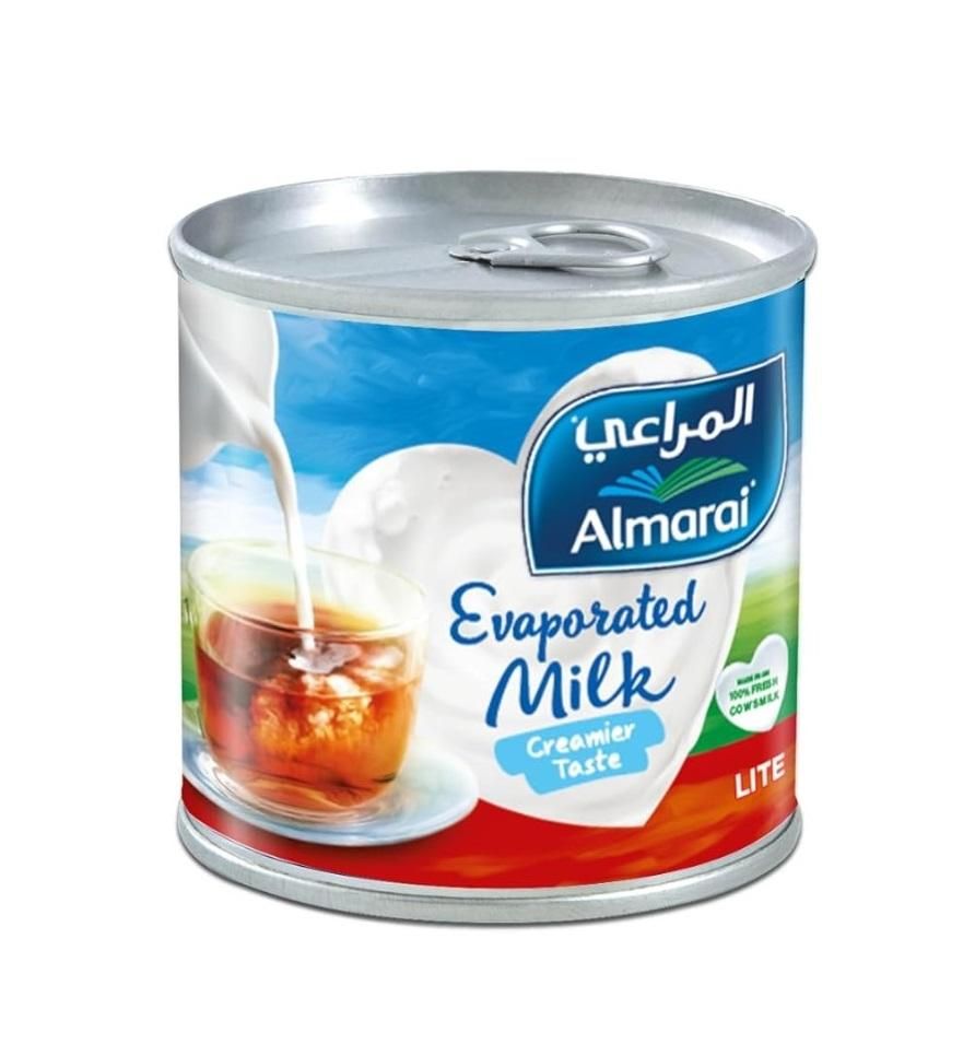 Almarai Evaporated Milk, Low Fat - 170g